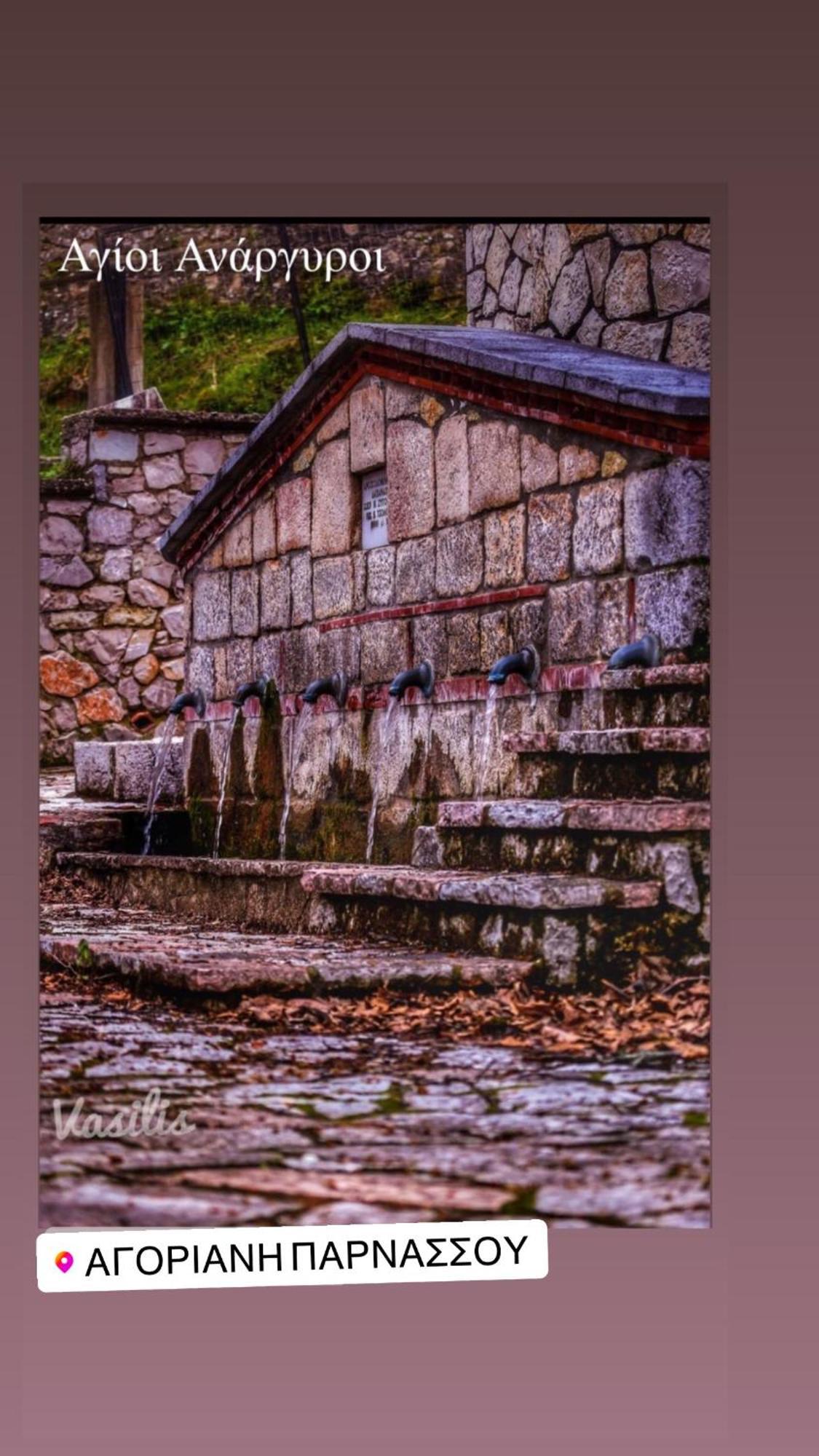 Asimina Guesthouse, Eptalofos Parnassos Esterno foto