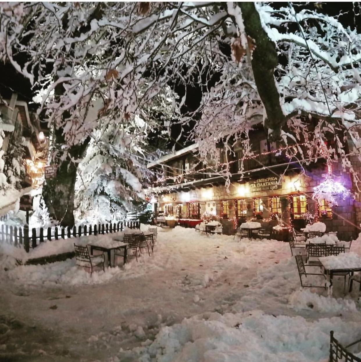 Asimina Guesthouse, Eptalofos Parnassos Esterno foto